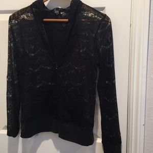 Lace hoodie from forever21